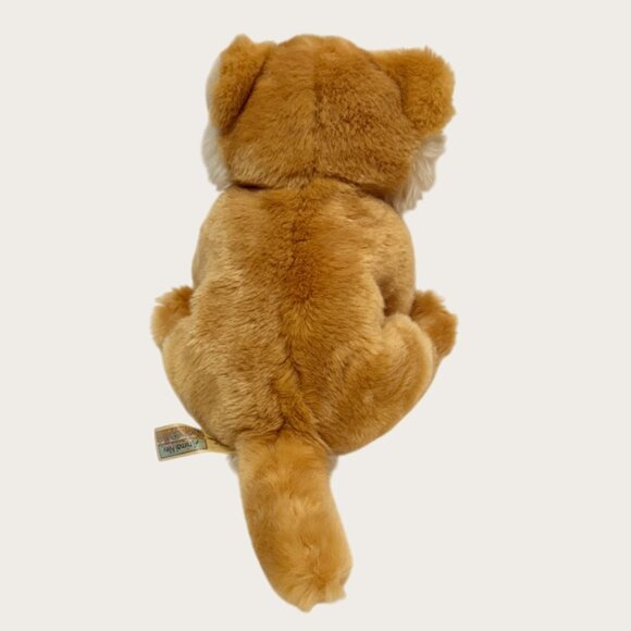 Vintage 2000 Animal Alley Toys R Us Lion Cub Plush Toy 10" Soft Stuffed Animal - Picture 3 of 7